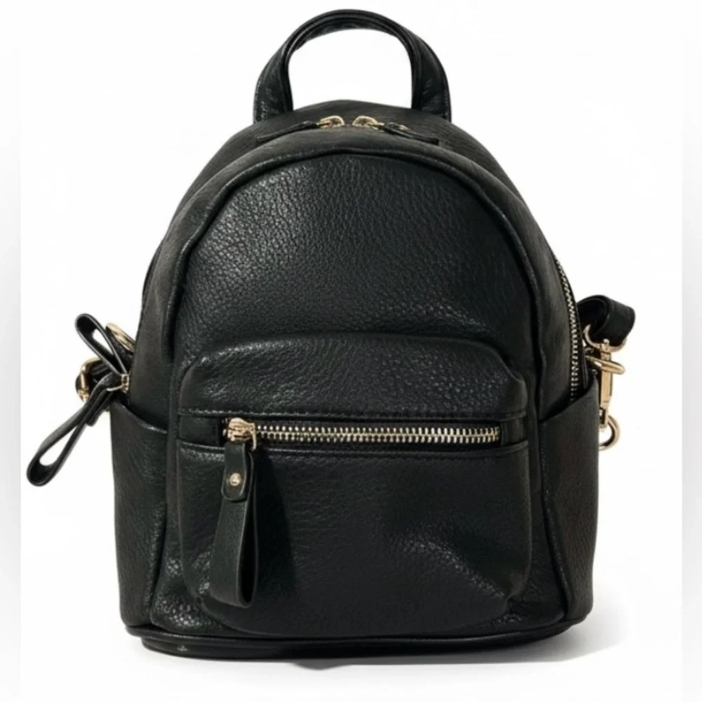 N/A black faux